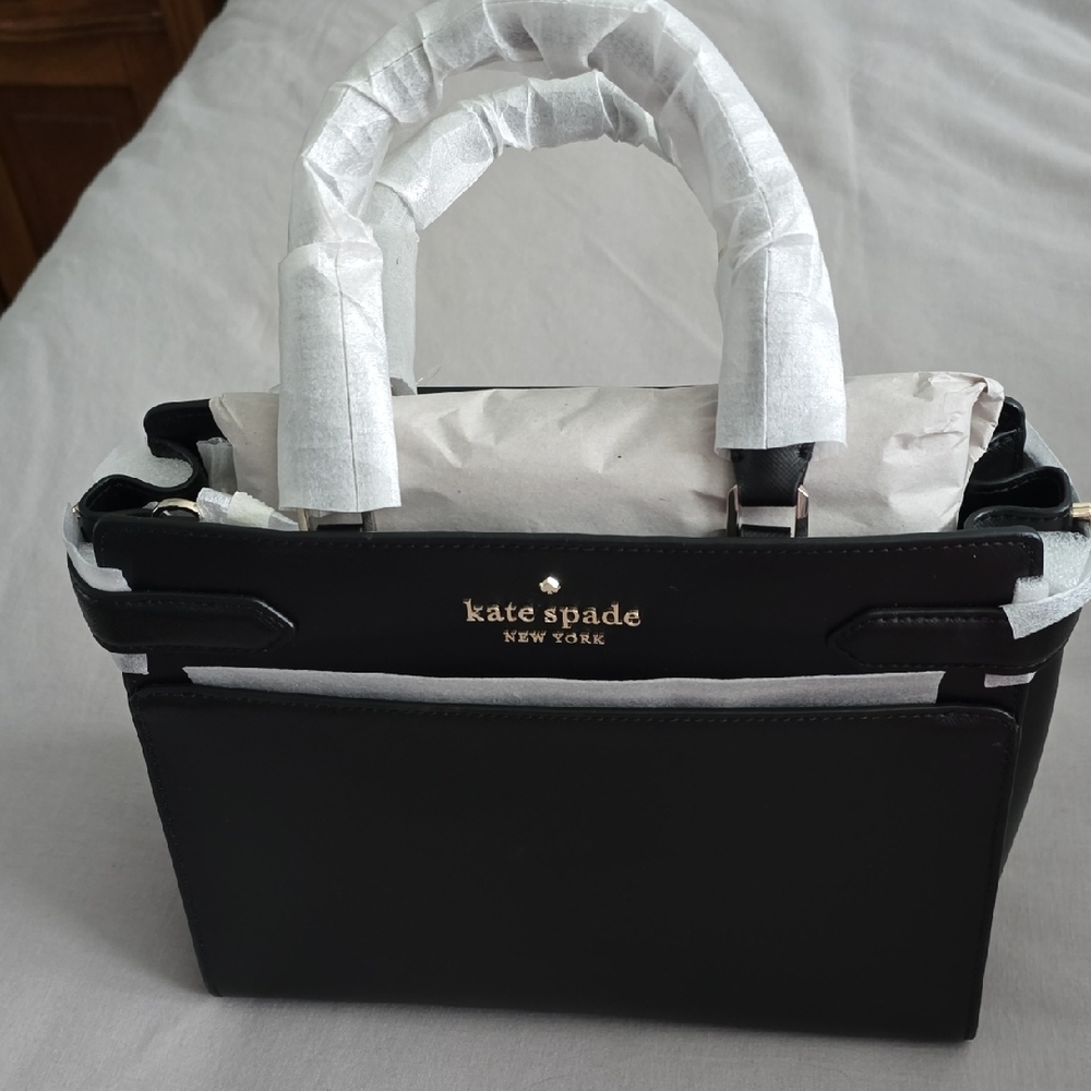 🐚🍂Kate Spade Black Satchel Staci